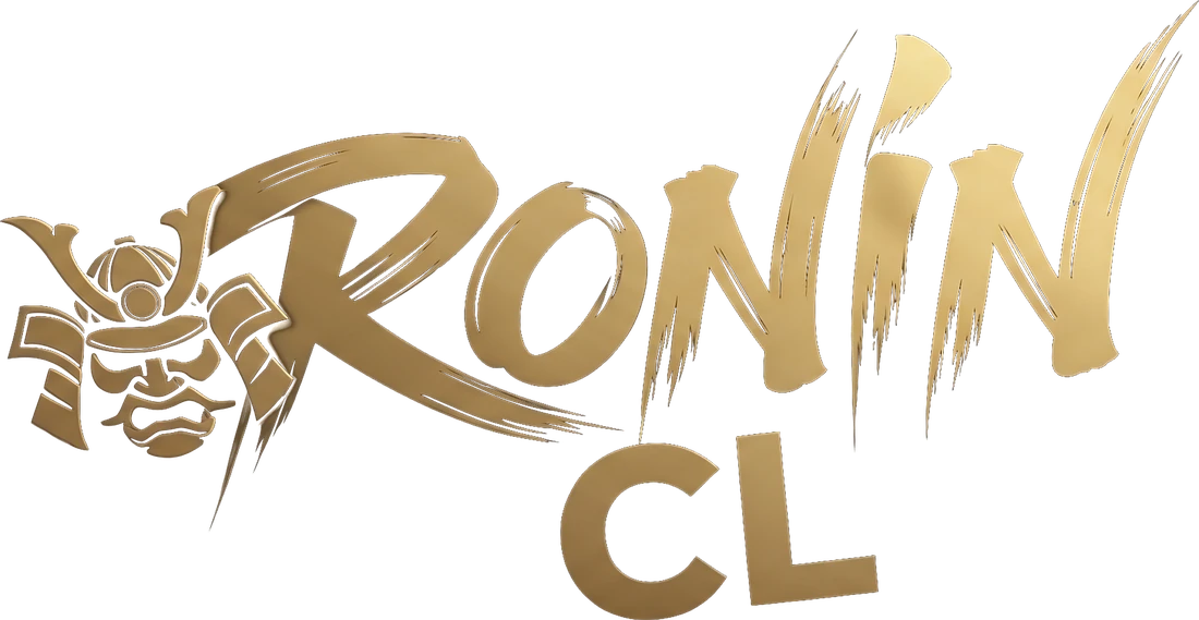 Logo dorado de RONIN CL
